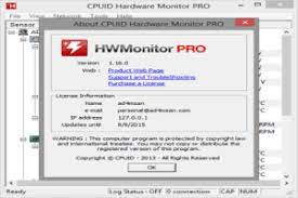 CPUID HWMonitor Pro 1.55 Crack + License Key Download 2023