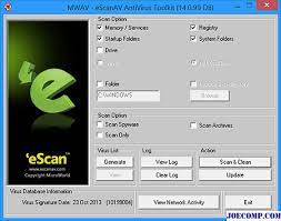 eScan Anti-Virus 23.0.1600.2634 Crack + Free Serial Key 2023