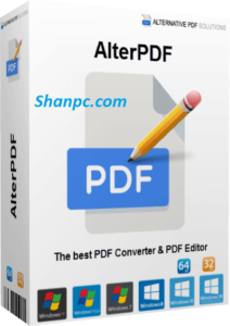 AlterPDF Pro v6.1 Crack With License Key Full Version [2024]