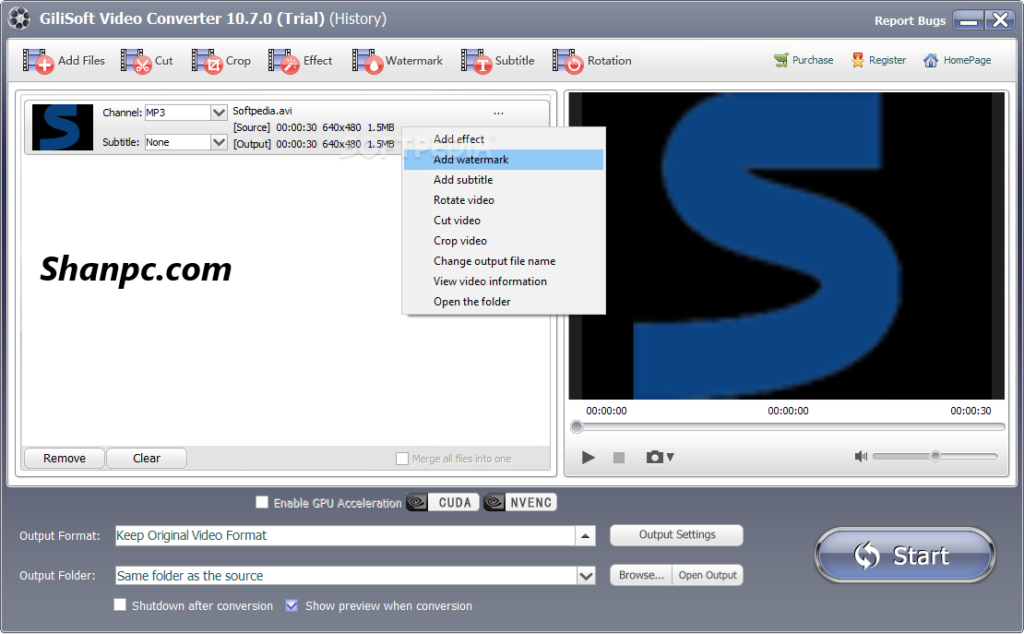 GiliSoft Video Converter Crack 