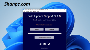 StopWinUpdates 4.1 Crack With Serial Key Full Download [2024]