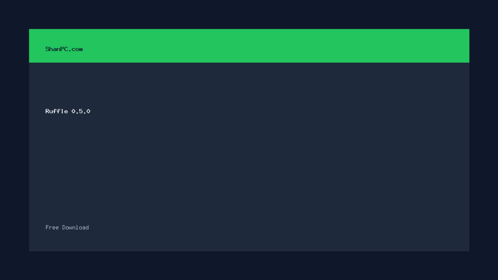 Ruffle 0.5.0