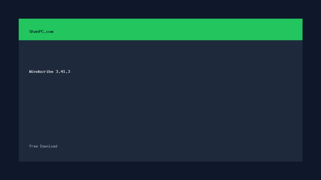 Windscribe 3.41.3